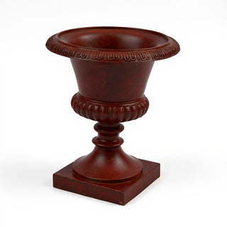 Smooth Urn Planter - 23.5-inch — Rust finish