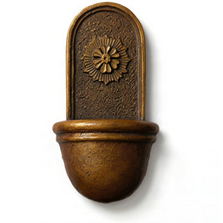 Starburst Planter - 28-inch — Bronze finish