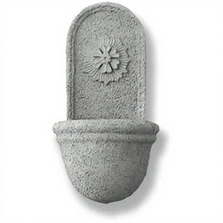 Starburst Planter - 28-inch — Limestone finish