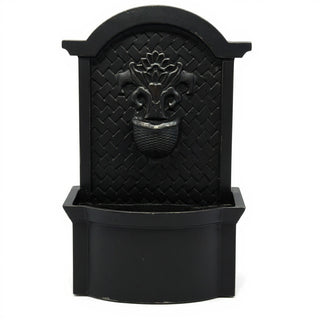 Country Wall Fountain - 26-inch — Iron finish