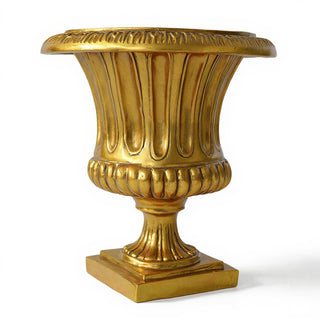 Classical Urn Planter - 22-inch — Deep Gold finish
