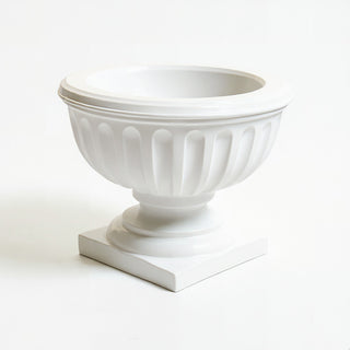 Bernston Urn Planter — Flat White finish