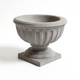 Bernston Urn Planter — Limestone finish