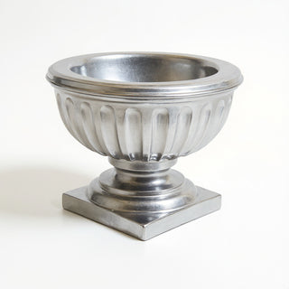 Bernston Urn Planter — Silver finish