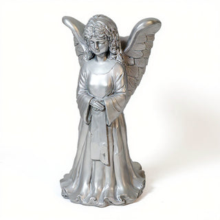 Angel Wings Planter - 23-inch — Silver finish