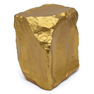 Villa San Pio Pedestal - 25-inch — Antique Gold finish