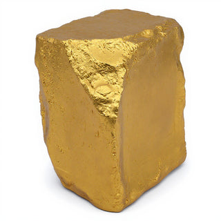 Villa San Pio Pedestal - 25-inch — Deep Gold finish