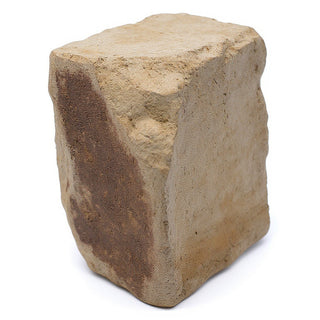 Villa San Pio Pedestal - 25-inch — Gothic Stone finish