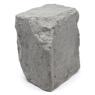 Villa San Pio Pedestal - 25-inch — Old Stone finish