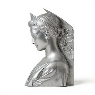 Saint Cecilia Wall Plaque - 9.5-inch — Silver finish