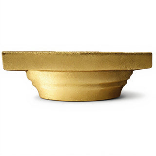 Square Compound Column Top — Antique Gold finish