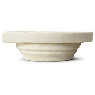 Square Compound Column Top — Antique White finish