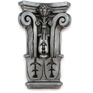 Micah Corbel - 21-inch — Aged Silver finish
