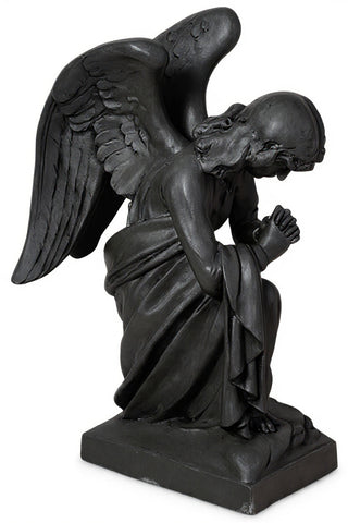 Kneeling Angel Praying Statue - 28-inch