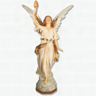 Angel Of Light-Right Statue - 45-inch - Realistic Color - Hand-Painted