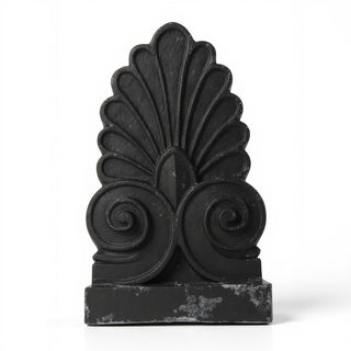 Architectural Wall Piece Wall Plaque - 20-inch — Dusted Black finish