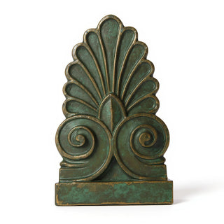 Architectural Wall Piece Wall Plaque - 20-inch — Green Bronze finish