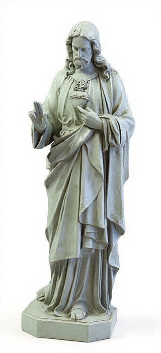 Sacred Heart (Hand Up) 52"-inch Statue - 52-inch