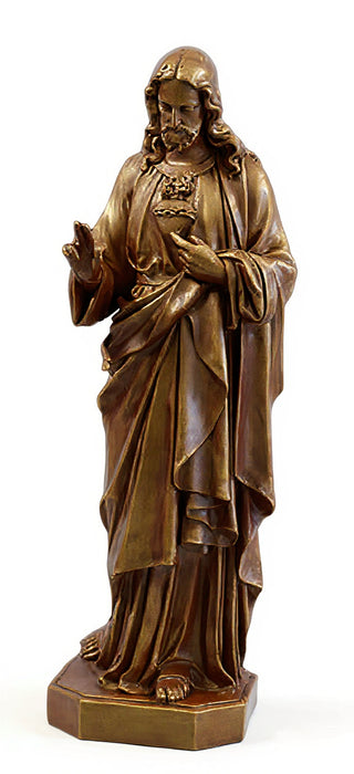 Sacred Heart (Hand Up) 52"-inch Statue - 52-inch