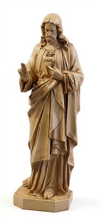 Sacred Heart (Hand Up) 52"-inch Statue - 52-inch
