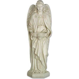 Holy Water Font Angel 50"-inch Statue - 50-inch