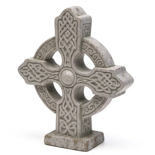 Celtic Cross - 16-inch — Antique Stone finish