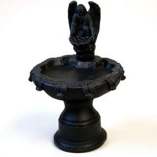 Fegana Angel Fountain, Style B - 42-inch — Dusted Black finish