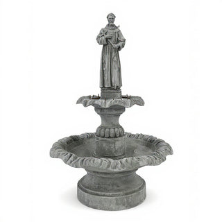 Saint Francis of Assisi Fountain - 55-inch — Old Stone finish