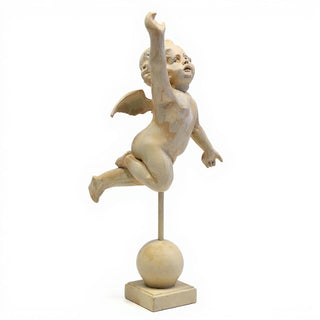 San Giovanni Cherub Statue — Museum Terracotta finish