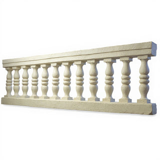 Grand Balustrade — Antique White finish