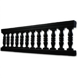Grand Balustrade — Flat Black finish