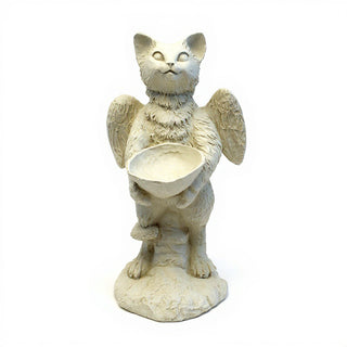 Sebastian Angel Statue - 21-inch — Antique White finish