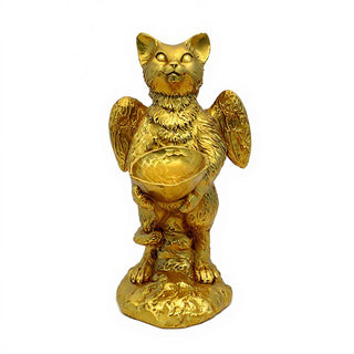 Sebastian Angel Statue - 21-inch — Deep Gold finish