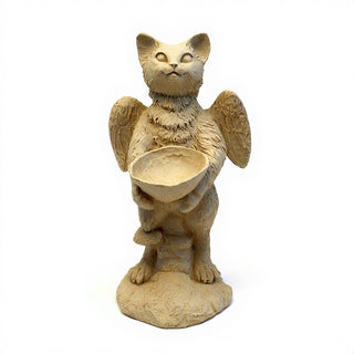 Sebastian Angel Statue - 21-inch — Dusted Sand finish