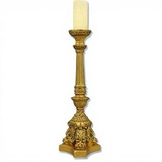 Empire Candleholder - 25-inch — Deep Gold finish