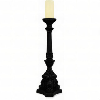 Empire Candleholder - 25-inch — Flat Black finish