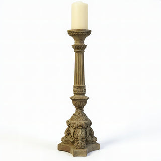 Empire Candleholder - 25-inch — Gothic Stone finish