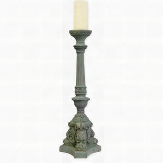 Empire Candleholder - 25-inch — Mossy Green finish