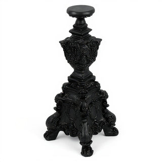 Ornate Candleholder - 24-inch — Iron finish