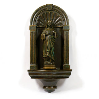 Classical Niche Wall Niche - 30-inch — Green Bronze finish