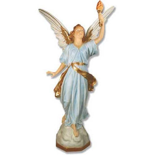 Angel Of Light- Right Statue - 64-inch - Realistic Color - Hand-Painted