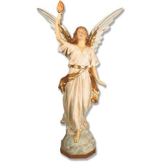 Angel Of Light-Left Statue - 64-inch - Realistic Color - Hand-Painted