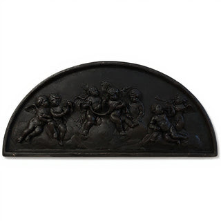 Cherubs Lunette — Iron finish