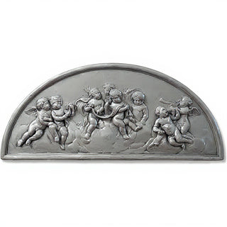 Cherubs Lunette — Silver finish