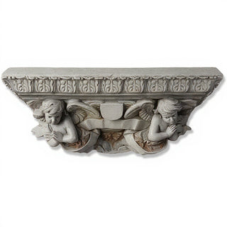 Cherub Shelf Wall Shelf — Antique Stone finish
