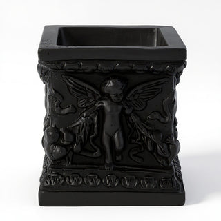 Square Patio Planter - 8-inch — Dusted Black finish