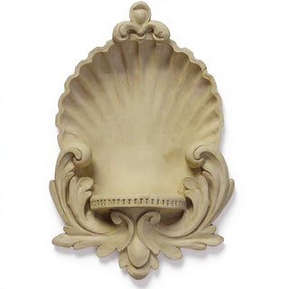 Scalloped Niche Wall Niche - 26-inch — Museum Terracotta finish
