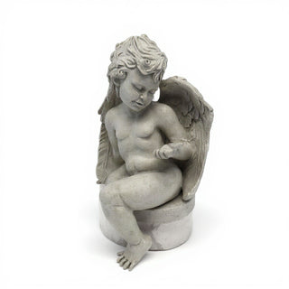 Angelic Innocence Statue - 11-inch — Limestone finish