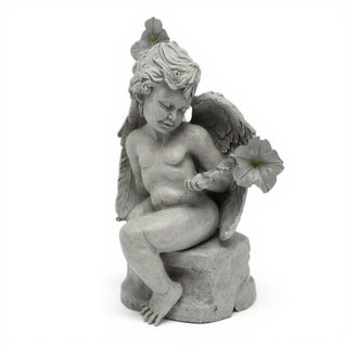 Angelic Innocence Statue - 11-inch — Old Stone finish