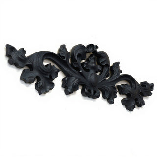 Contessa Wall Carving — Flat Black finish